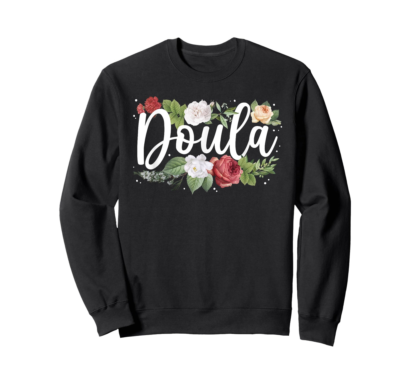 Cool Doula Art For Women Mom Midwife Labor & Delivery Doula T-Shirt
