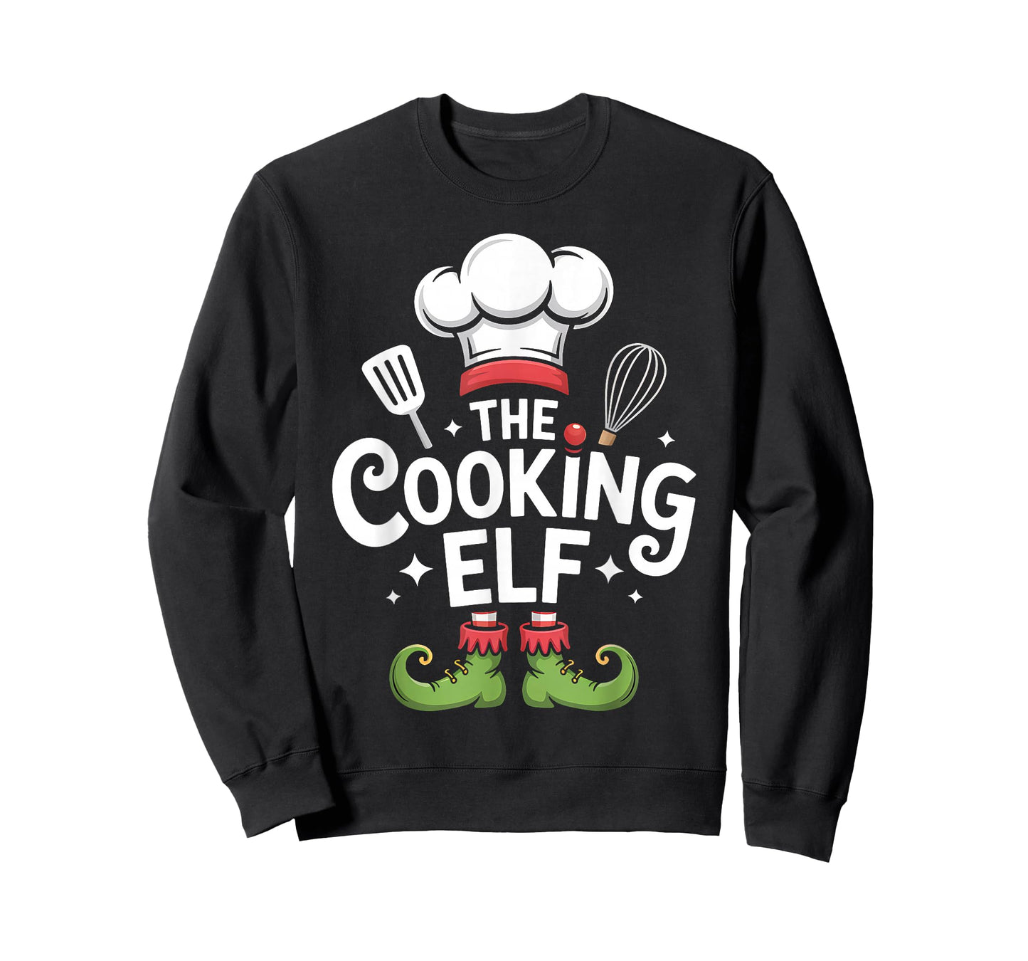 Cooking Elf Matching Family Group Christmas Party Pyjamas T-Shirt