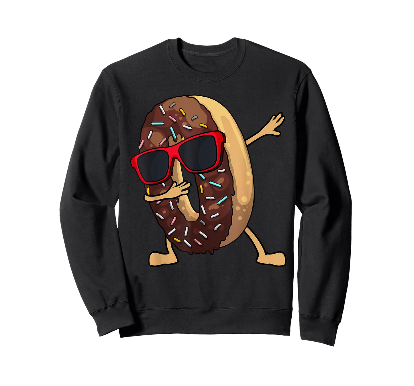 Funny Dabbing Donut Art for Men Women Kids Youth Donut Lover T-Shirt