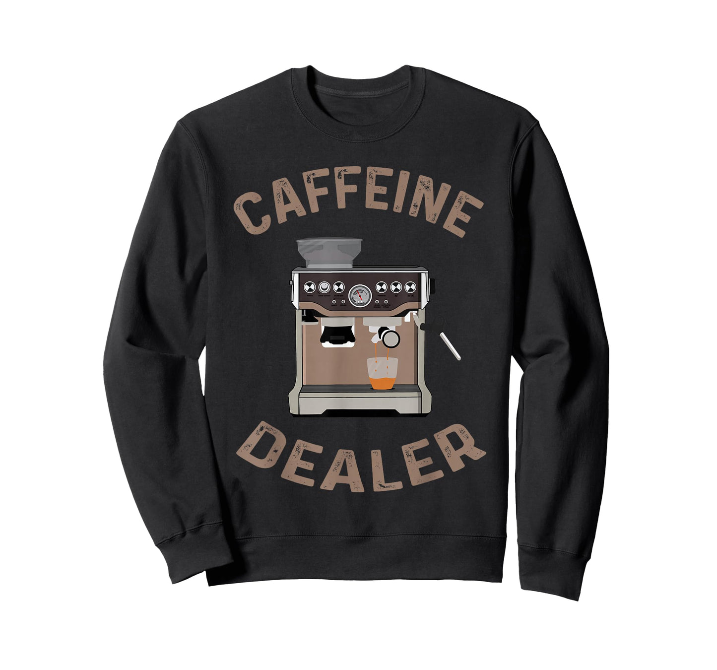 Coffeine Dealer for Coffee Lovers and Barista T-Shirt