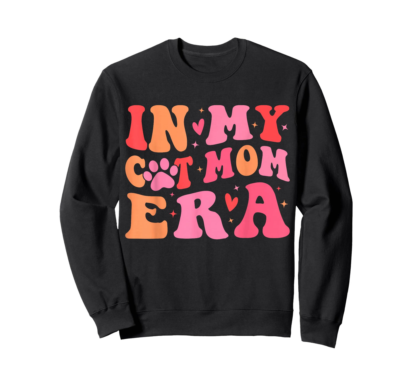 in My Cat Mom Era Cute Cat Mom T-Shirt
