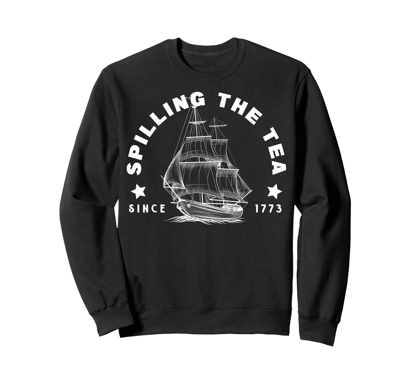 Funny 4th of July Spilling the Tea Since 1773 Men Women T-Shirt