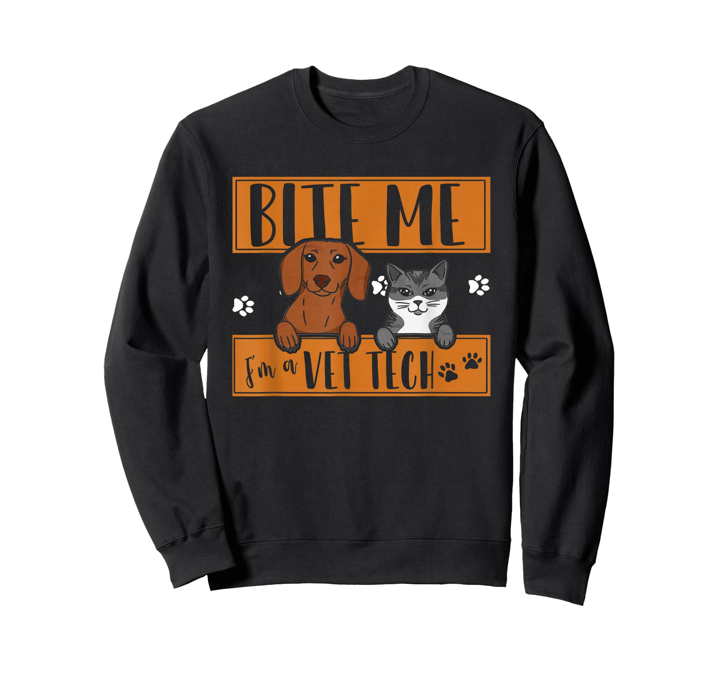 Funny Bite Me I'm Vet Tech | Veterinary | Veterinarian T-Shirt