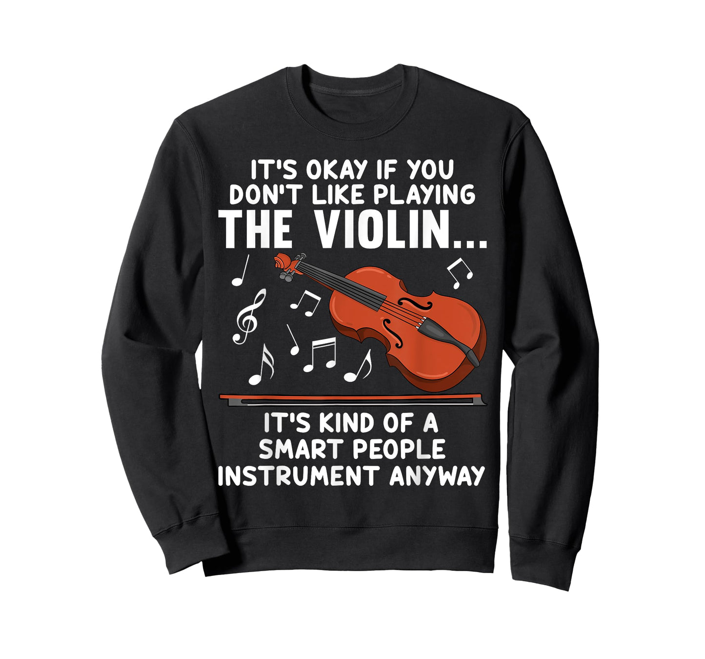 Violin Player Costume for Men Women Violin Teacher Violinist T-Shirt
