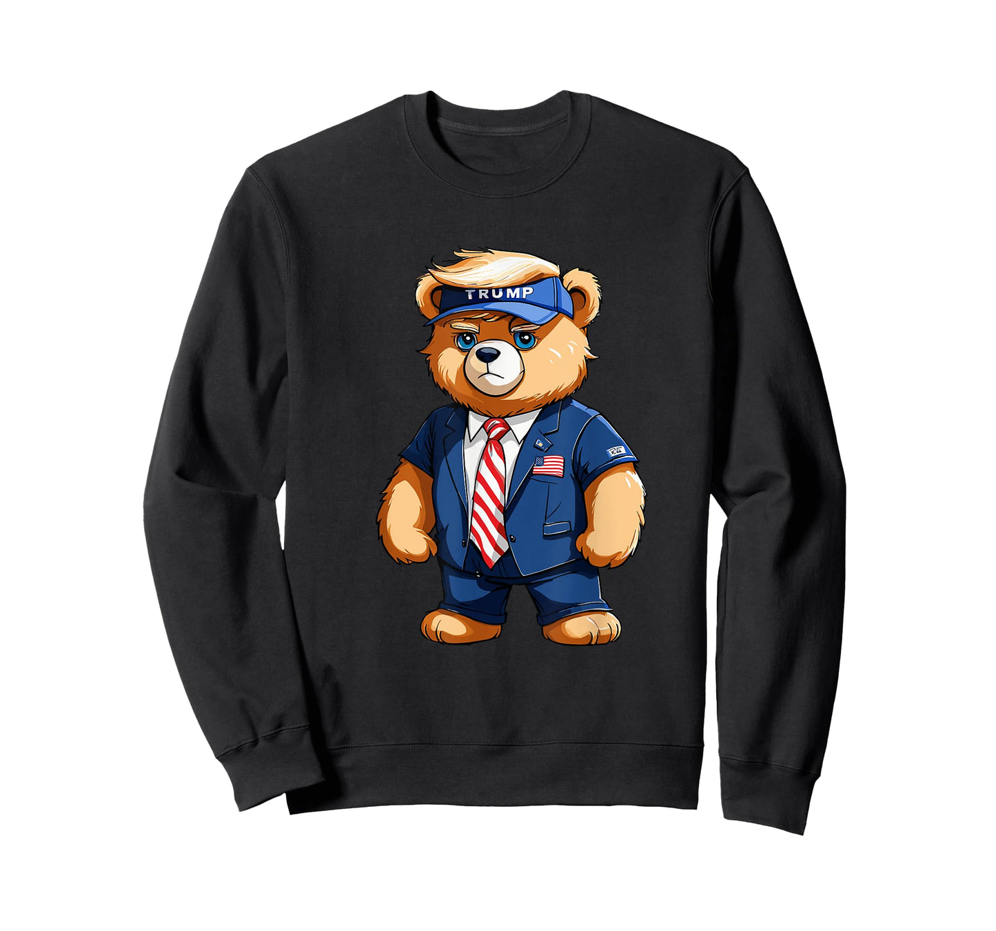 Trump Teddy Bear USA Flag Patriot Supporter T-Shirt