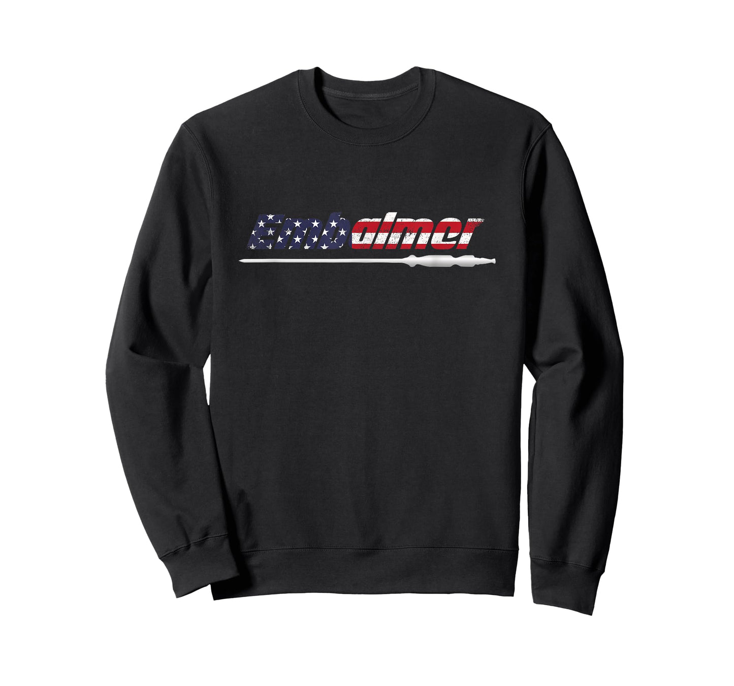 American Flag Embalmer Mortician Funeral Death Corpse Gift T-Shirt