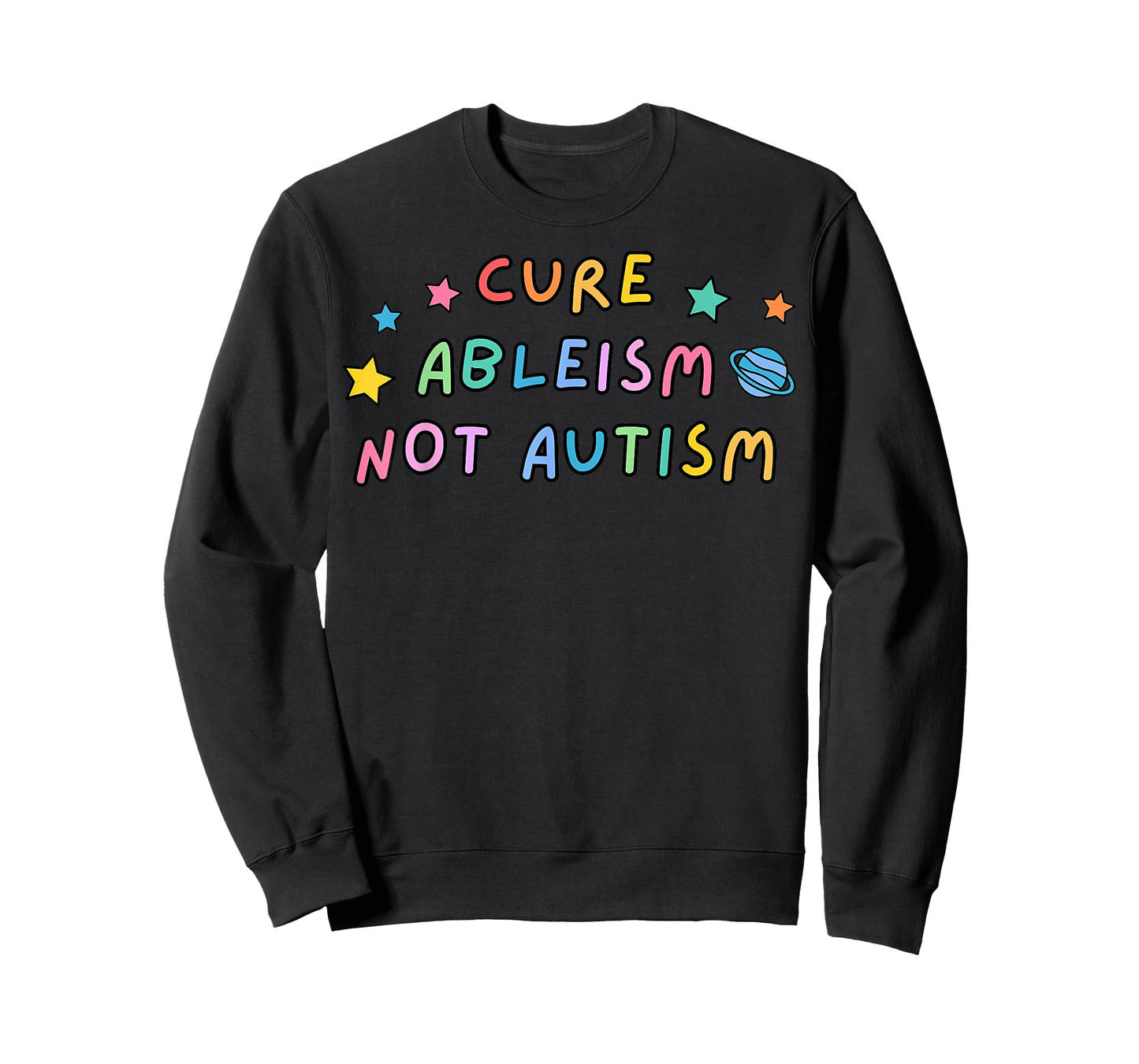 Cure Ableism Not Autism Autism Awareness Cute T-Shirt