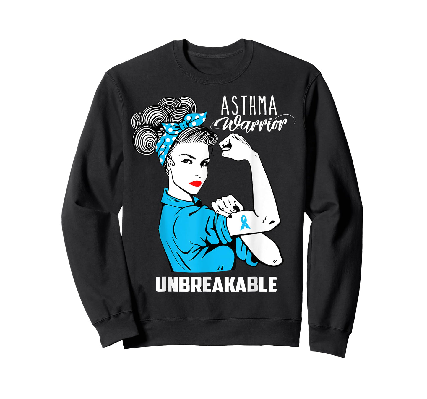 Asthma Warrior Unbreakable Shirt Asthma Awareness Gift T-Shirt