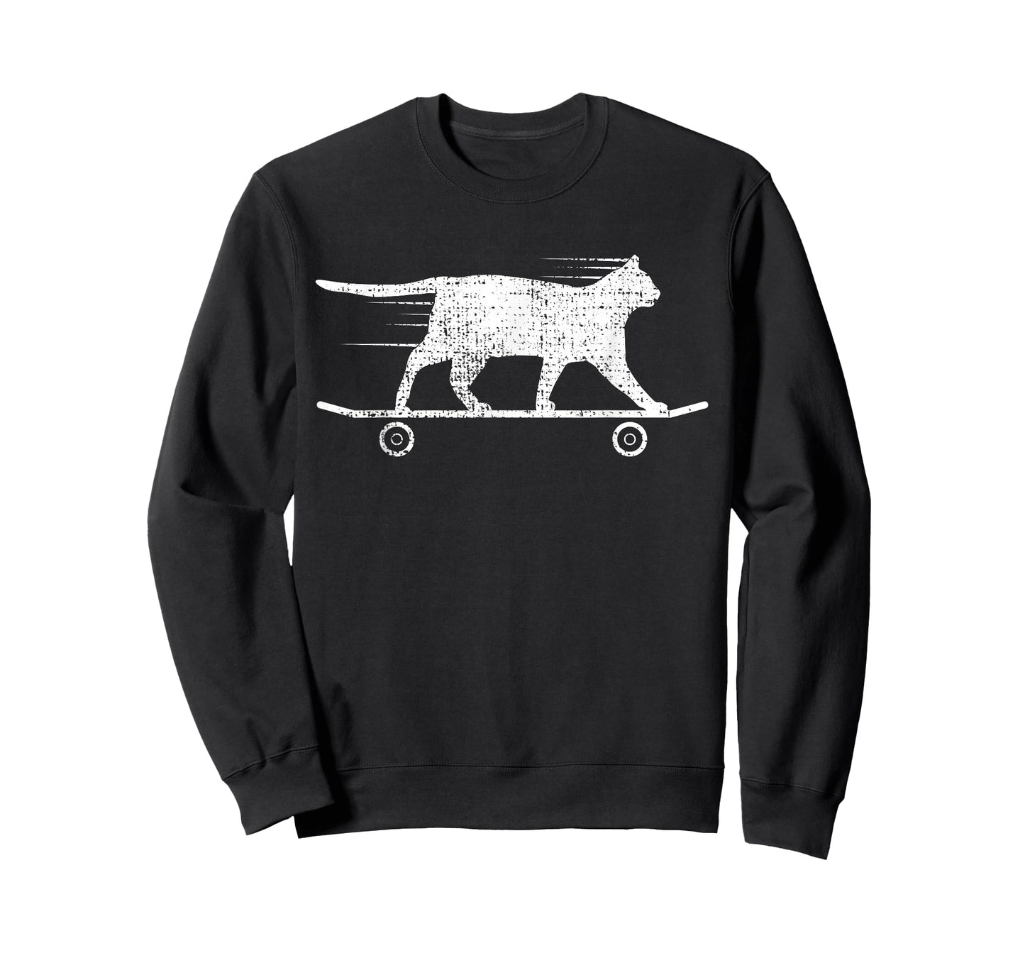 Skateboard Cat T-Shirt Kitten Tshirt Gift Tee Owner Lover T-Shirt