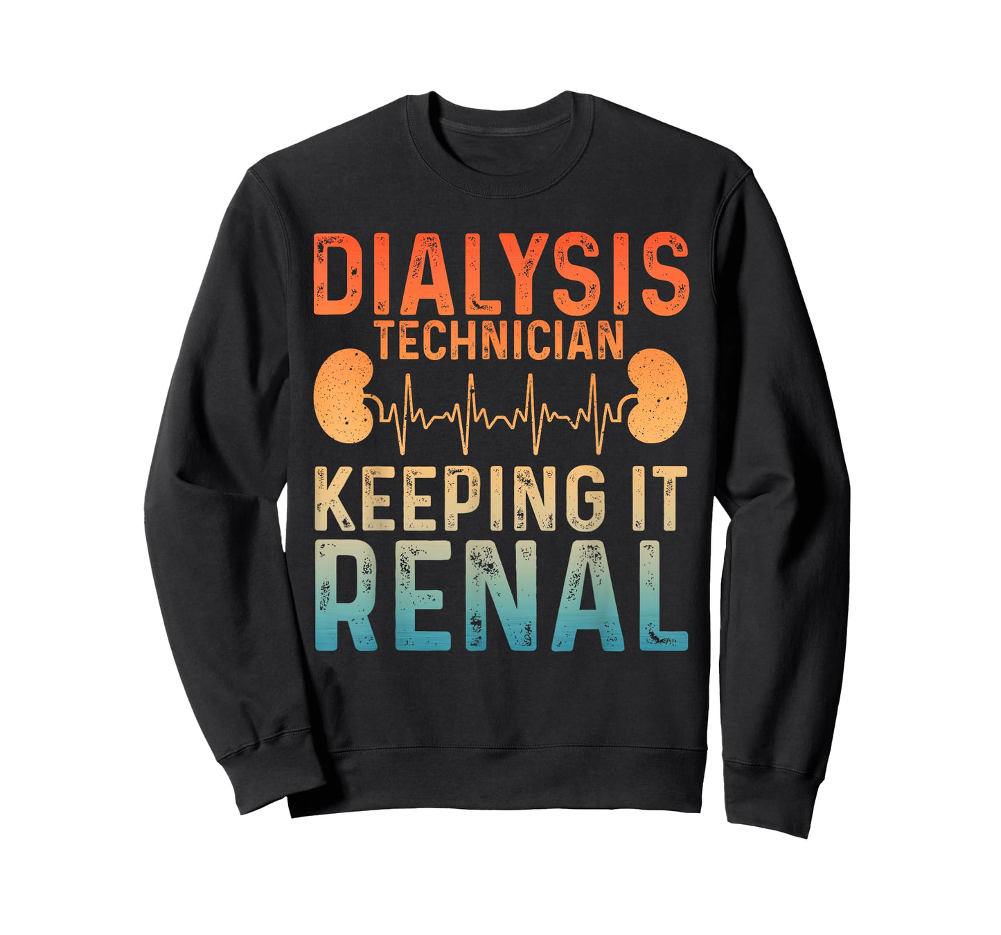 Cool Dialysis Tech For Men Women Renal Hemodialysis Nurses T-Shirt