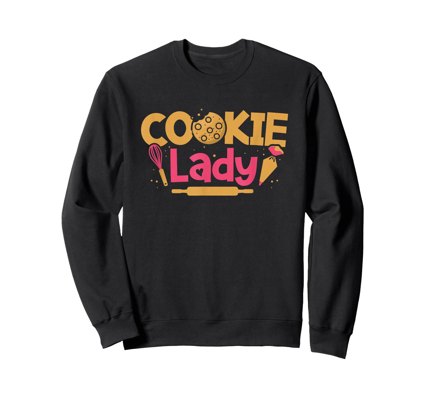 Cookie Lady Baking Pastry Lover Baker Chef Sweet Tooth T-Shirt
