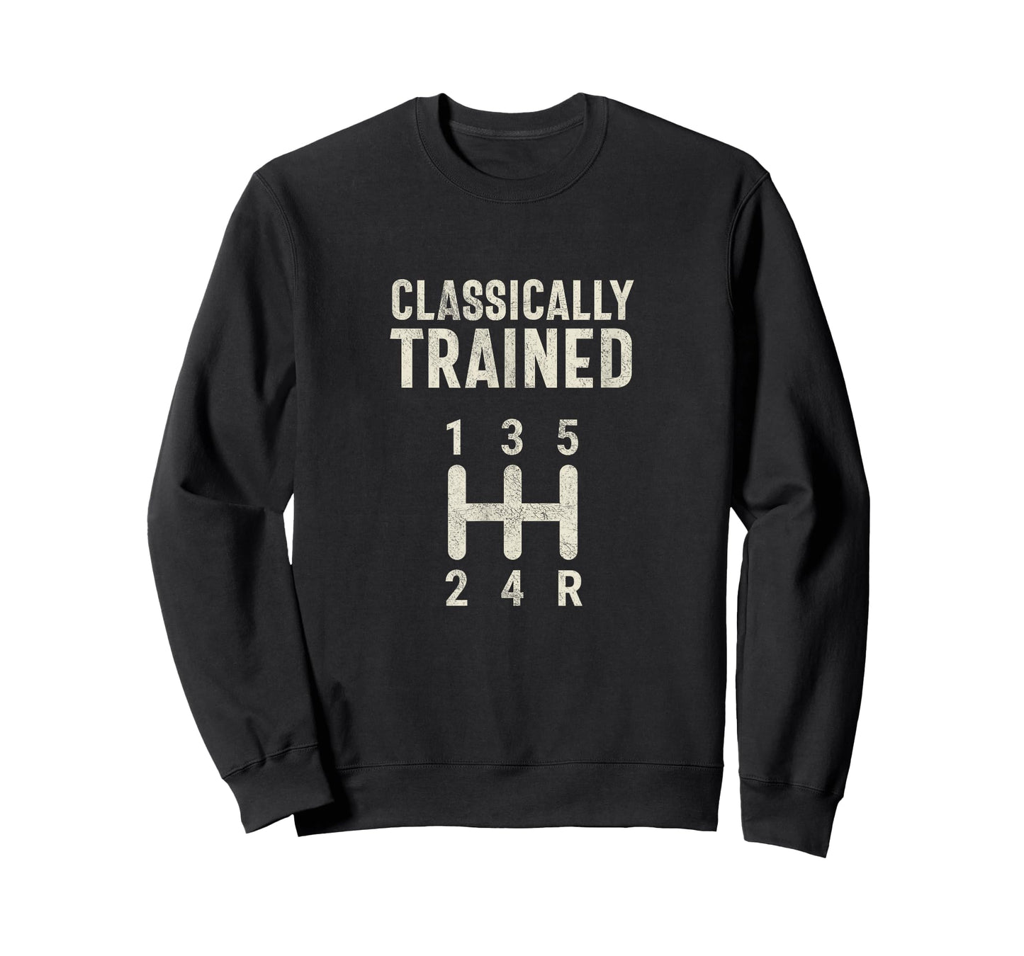 Classically Trained Stick Driver Manual Transmission Car T-Shirt
