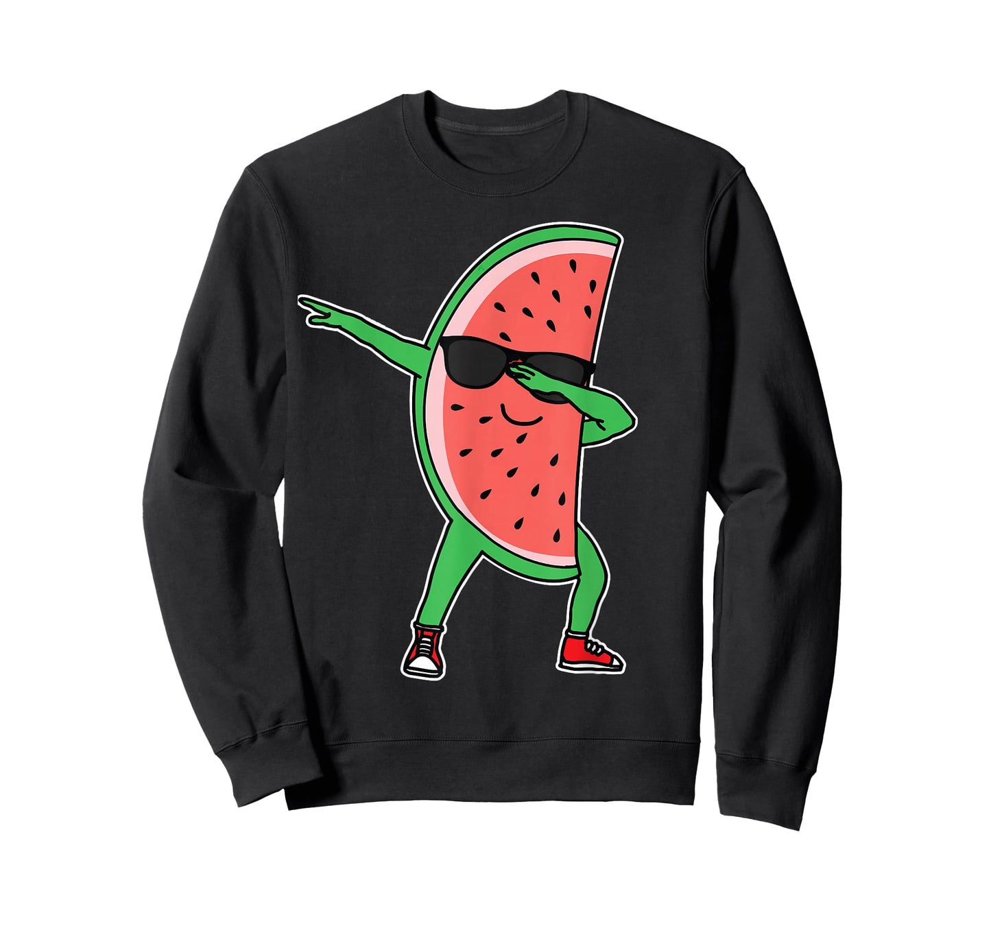 Watermelon Kawaii Dabbing Watermelon T-Shirt