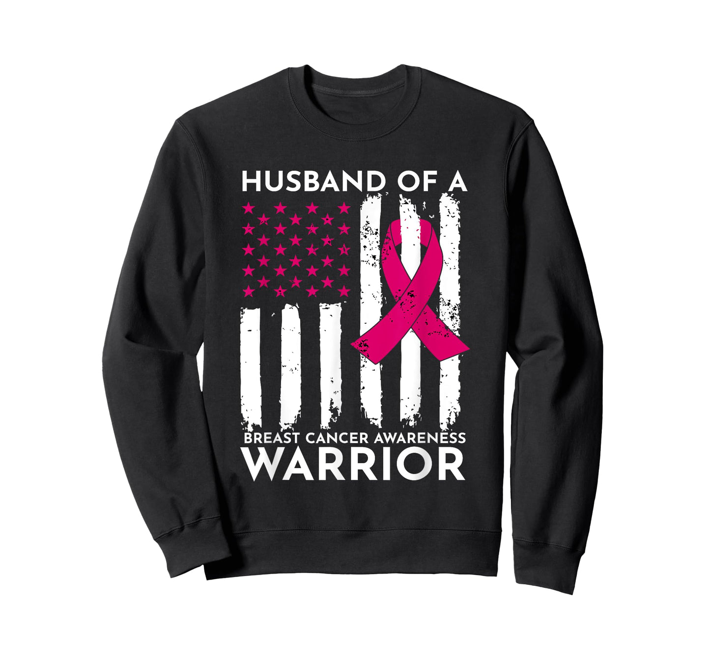 Pink Husband Of A Breast Cancer Awareness Month Warrior T-Shirt