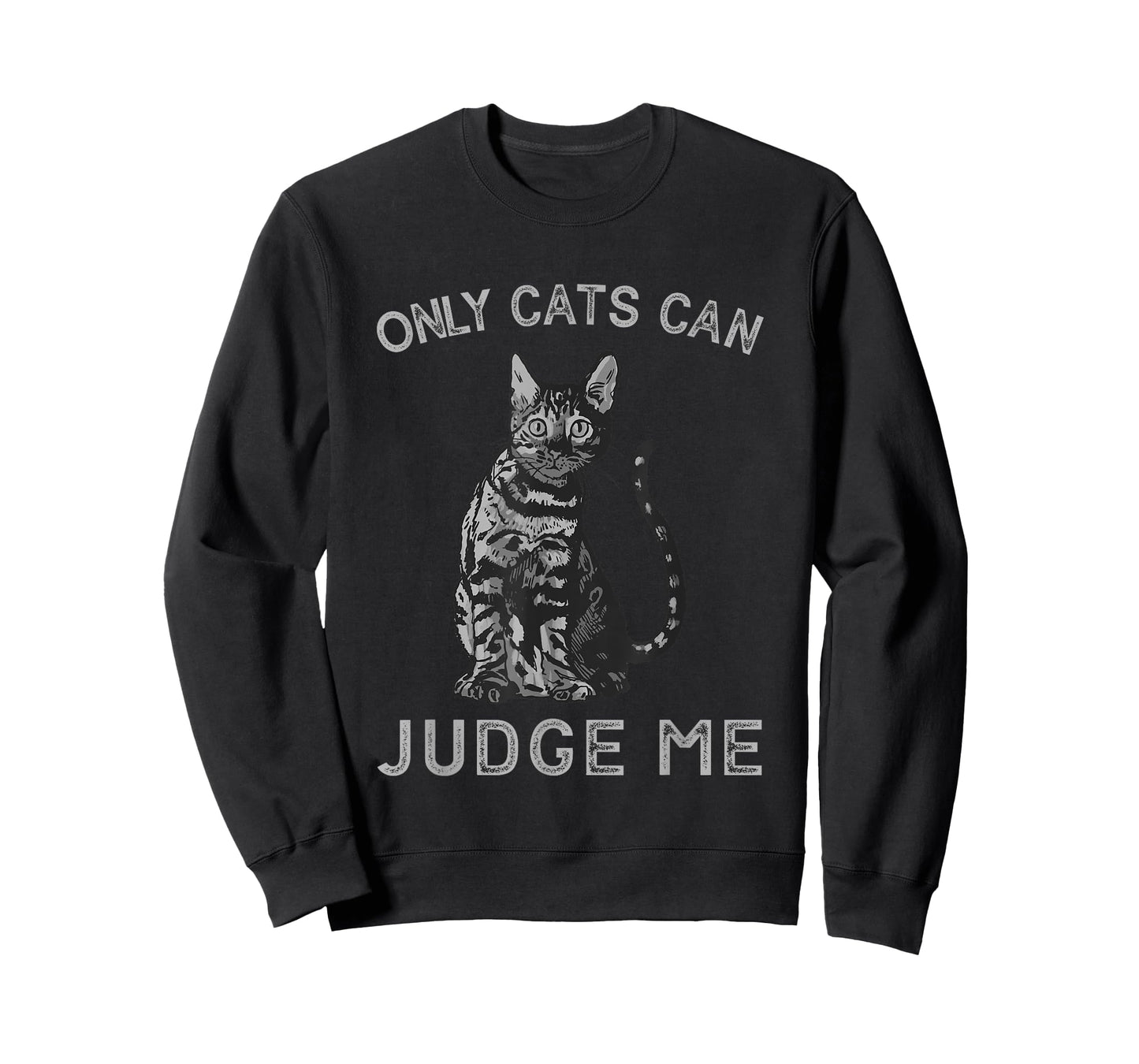 Only Cats Can Judge Me Funny Cat T-Shirt