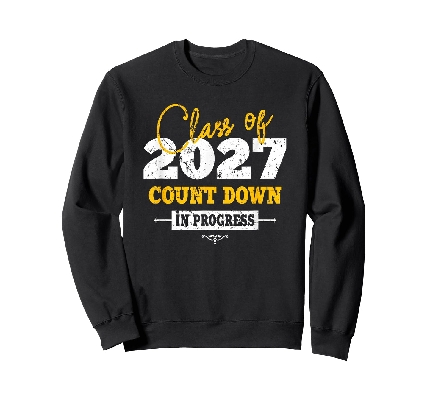 Class of 2027 Count Down Funny Grad First Day Sophomore T-Shirt