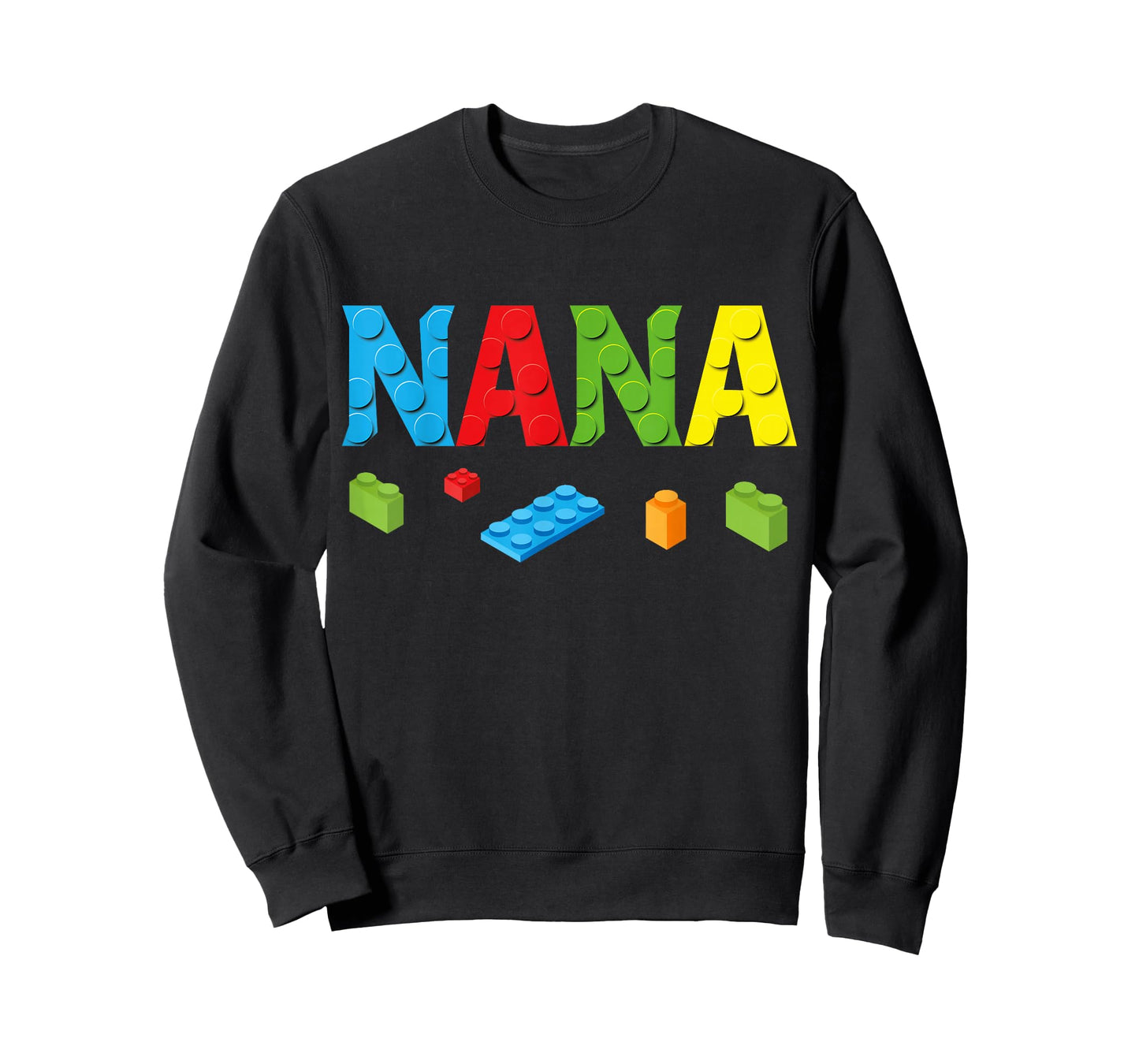 Nana Master Builder Building Bricks Blocks Family Set Parent T-Shirt