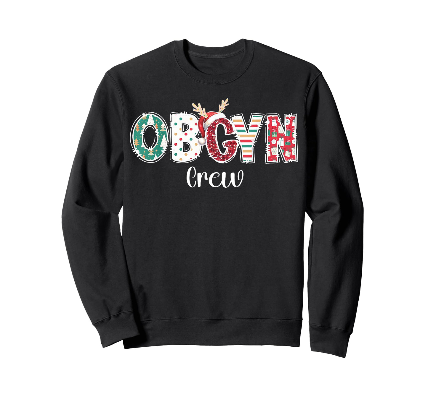 Christmas OBGYN Crew Obstetrics OB GYN Group Team Nurse Xmas T-Shirt