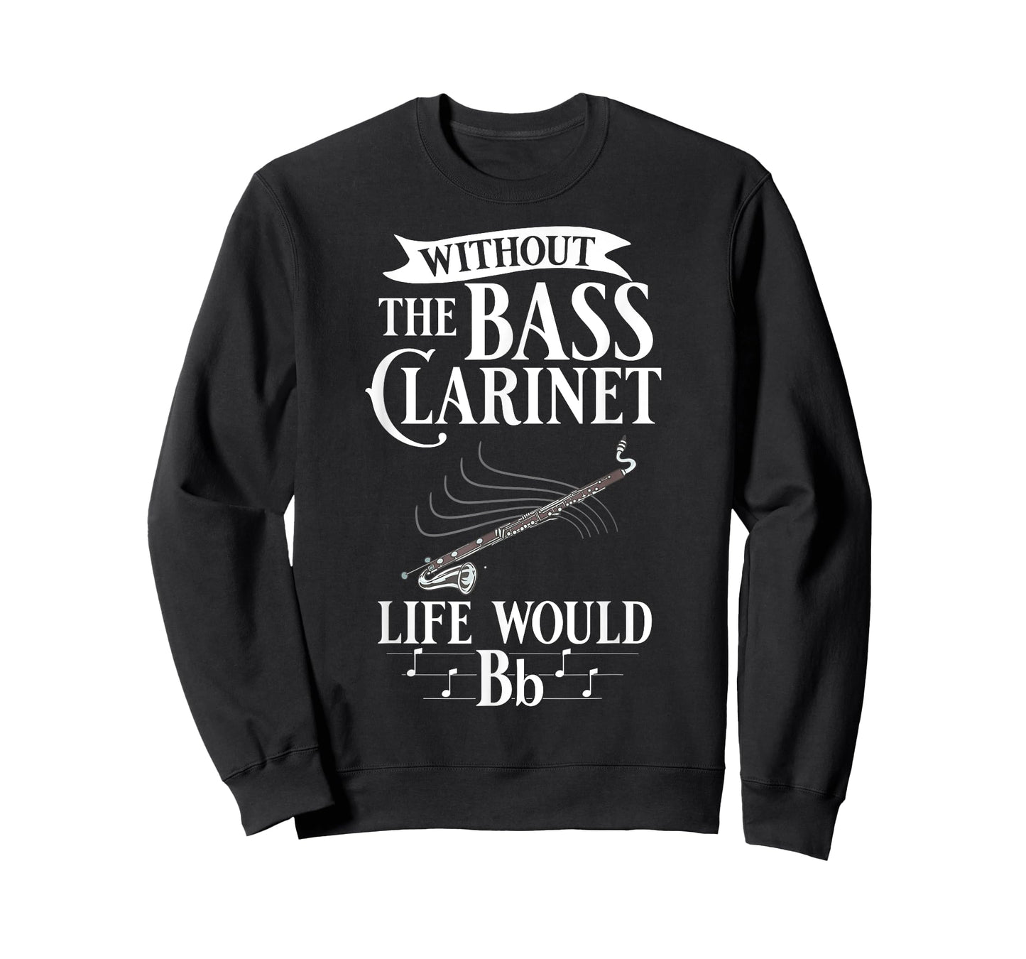 Bass Clarinet Music Funny Instrument Lesson T-Shirt