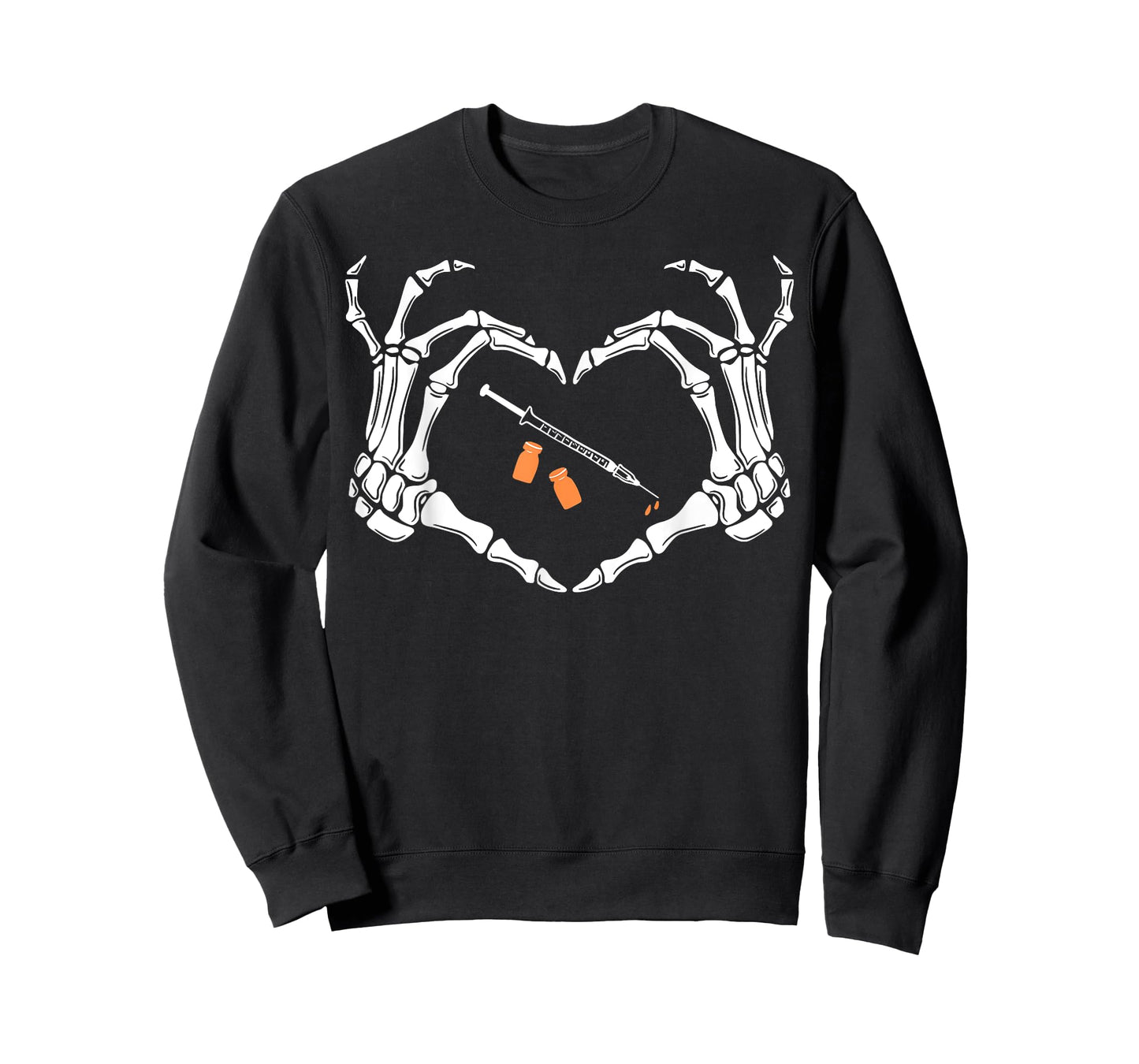 Aesthetic Injector Skeleton Hands Love Neurotoxin and Filler T-Shirt