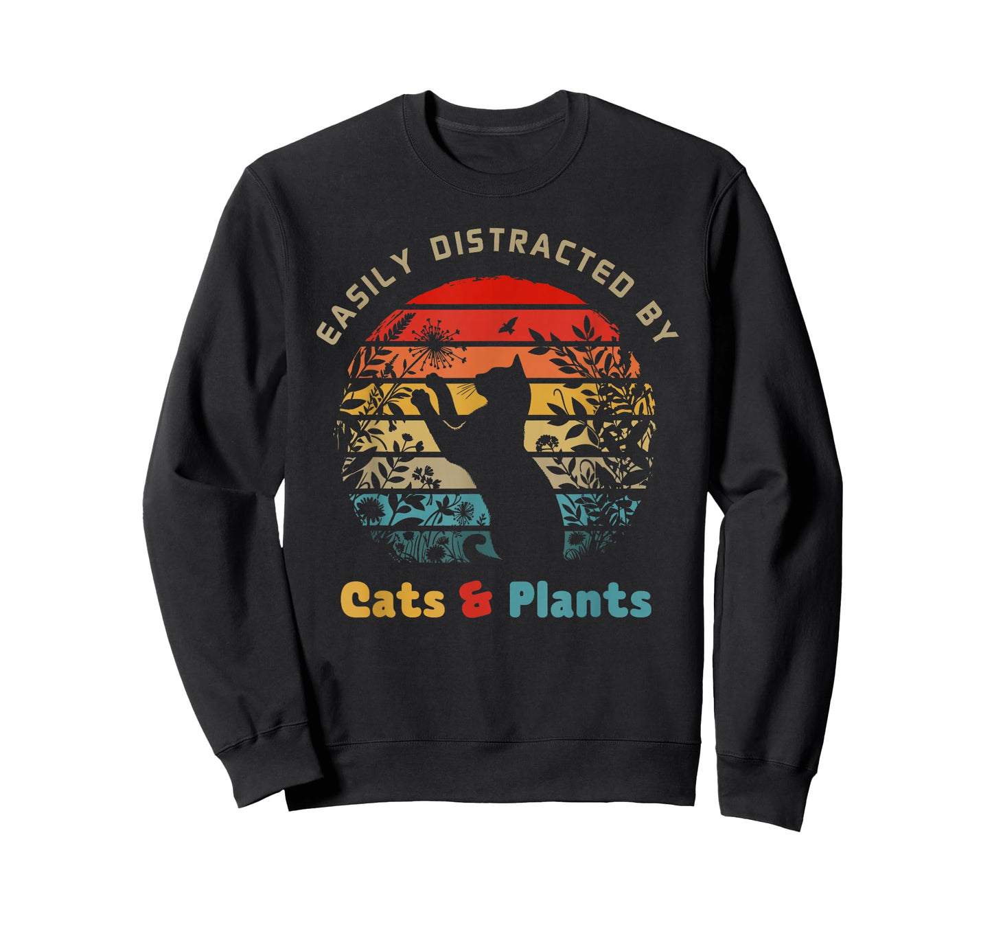 Cats and Plants Kitten Cat Owner Cat Lover Cat Parent T-Shirt