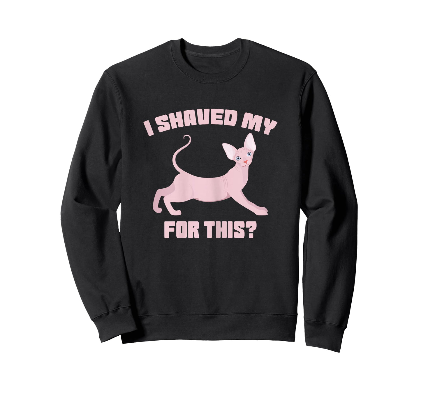 i shaved my cat for this funny embarrassing inappropriate Women T-Shirt