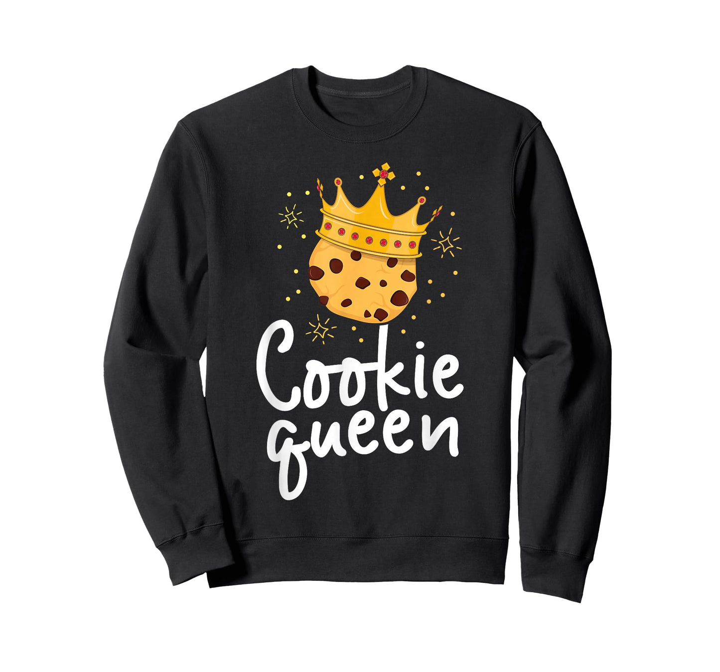 Cookie Queen Cute Chocolate Chip Foodie Gift Girls Women T-Shirt