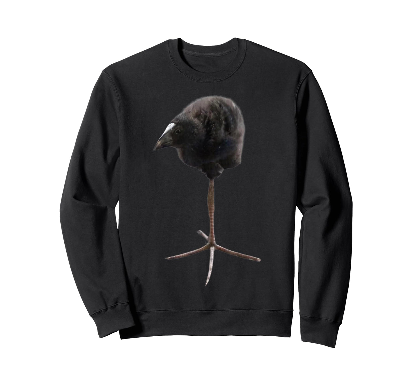 Pukeko Meme Unisex-Adults, Kids Classic Straight Black T-Shirt