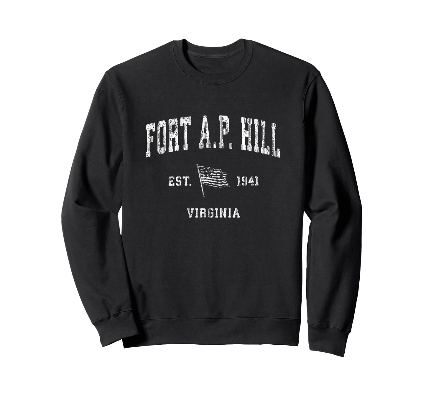 Fort A.P. Hill Virginia VA T-Shirt Vintage US Flag Tee T-Shirt