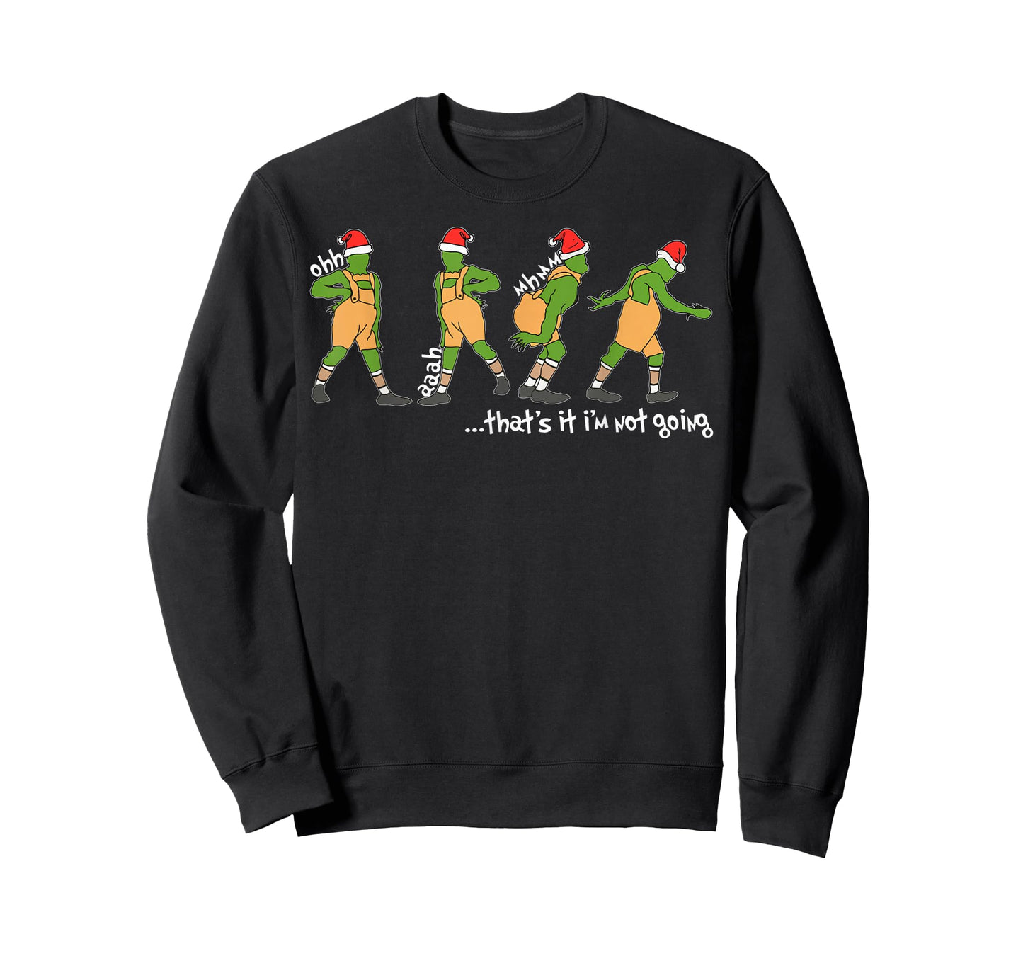 Funny Xmas That's It I'm Not Going Christmas Boy Girl Santa T-Shirt