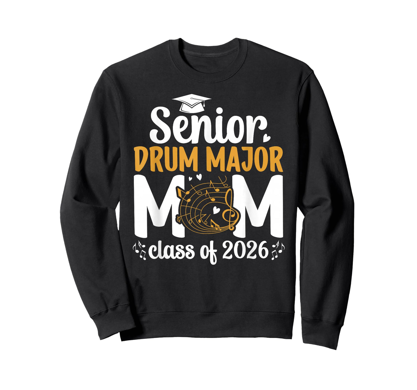Senior Drum Major Mom 2026 Senior Marching Band Mom 2026 T-Shirt