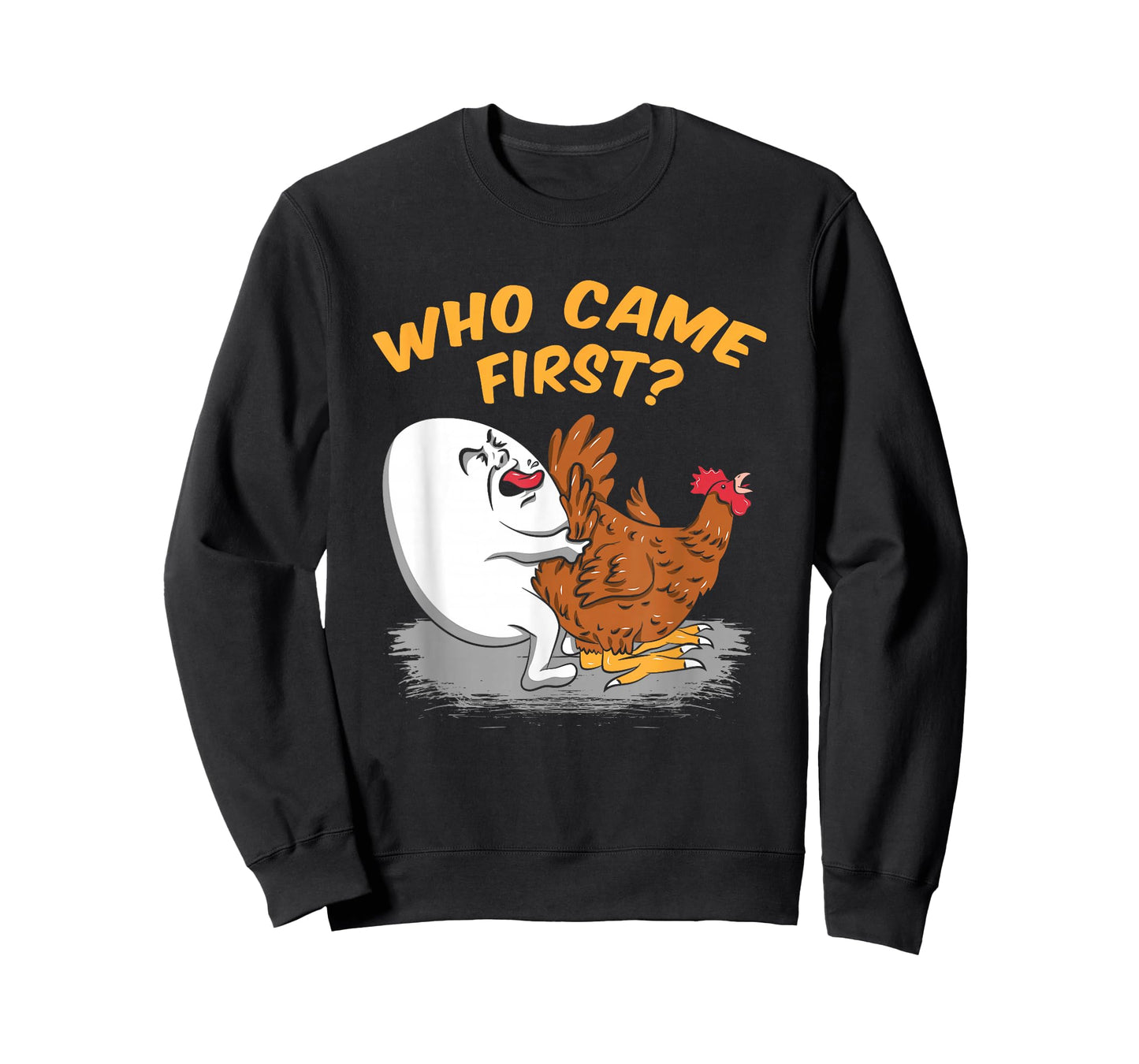 Chicken Farming - Who came First Poultry Farmer Gift Idea T-Shirt