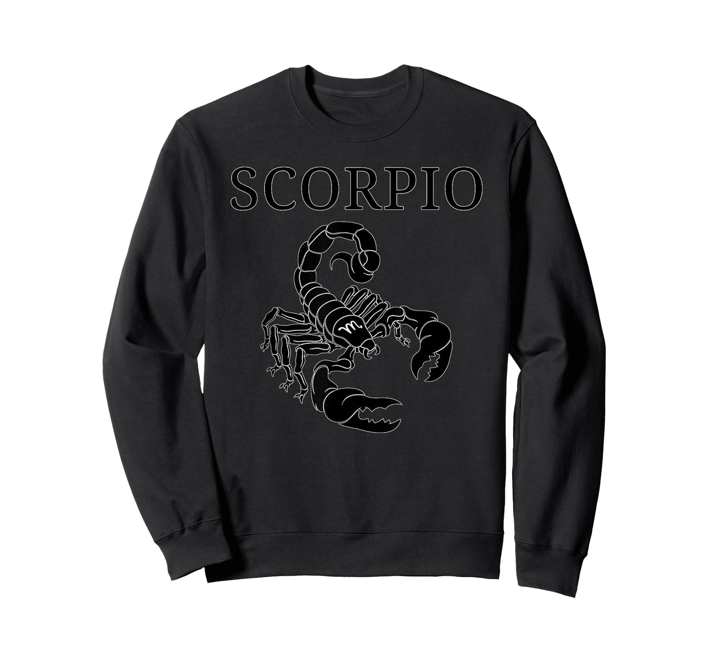 Scorpio Astrology Large Scorpion Zodiac Sign & Scorpio Name T-Shirt