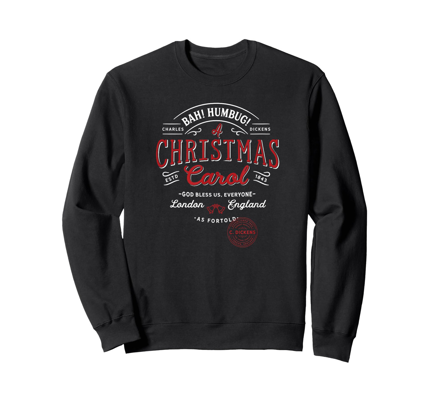 Christmas Carol, Bah! Humbug! Holiday Design, Tradition T-Shirt