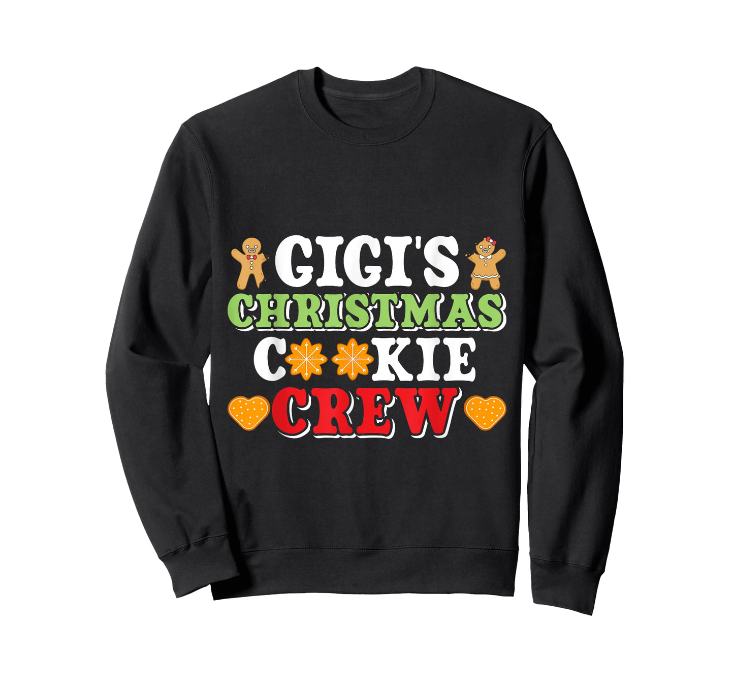 Christmas Costume GIGI'S CHRISTMAS COOKIE CREW Grandchildre T-Shirt