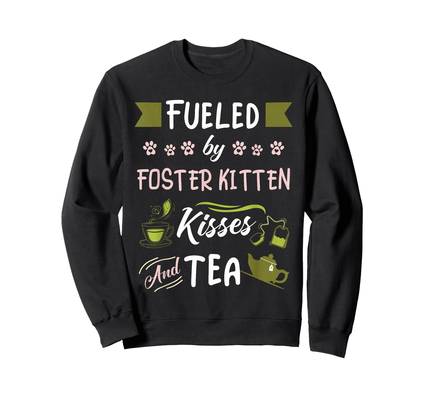 Foster Kitten Rescue Mom Tea Lover T-Shirt