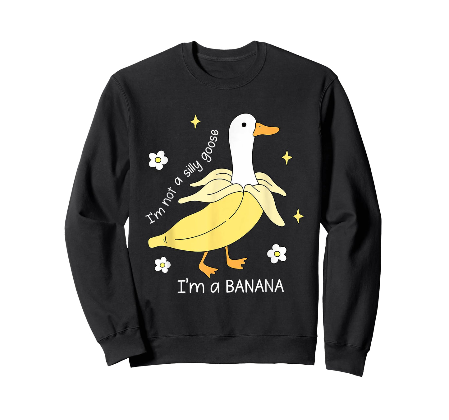 Funny Goose Banana Costume Cute Silly Animal Meme Humor Fun T-Shirt