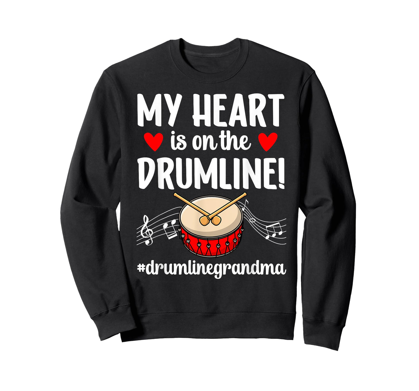 Proud Drumline Grandma Drumline Grandmother T-Shirt
