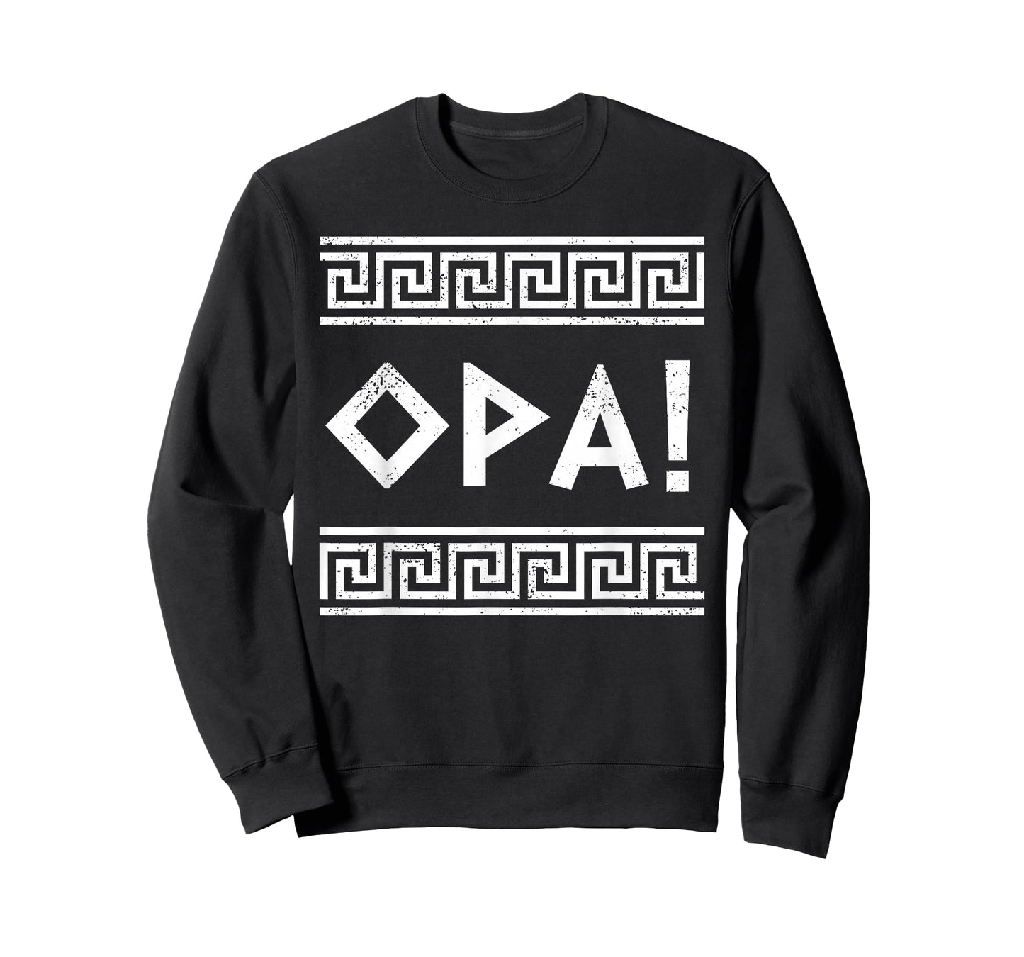 Opa Ancient Greek Pride Greek Flag Funny Greek Party Greece T-Shirt