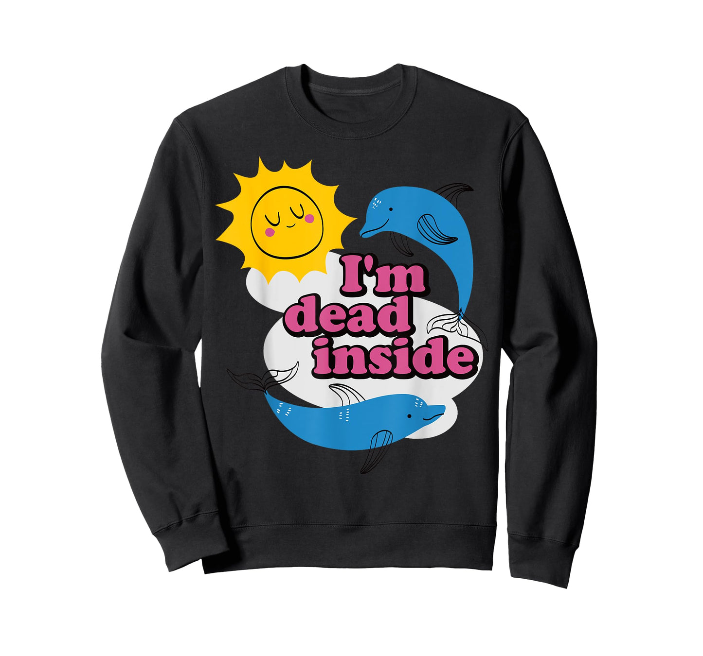 Funny I'm Dead Inside T-Shirt