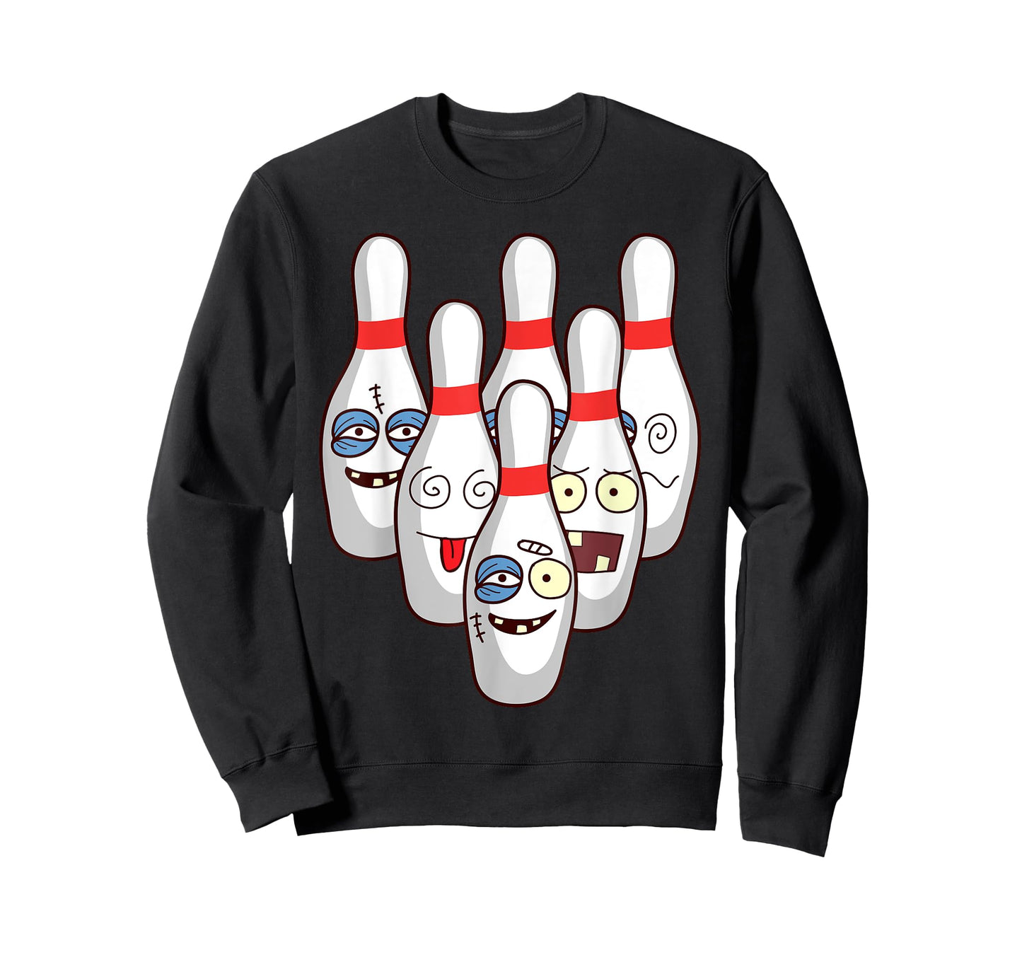 Beat Up Bowling Pins Shirt | Cute Duckpins Playing Tee Gift T-Shirt