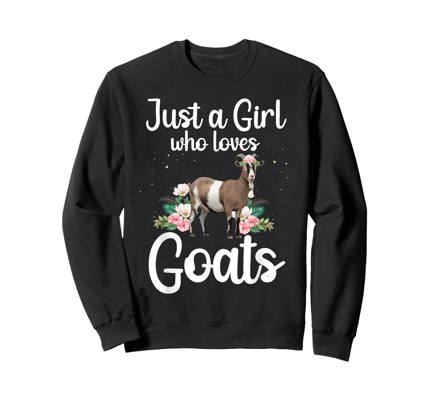 Cool Goat Art For Women Girls Goat Farmer Pygmy Goat Lover T-Shirt