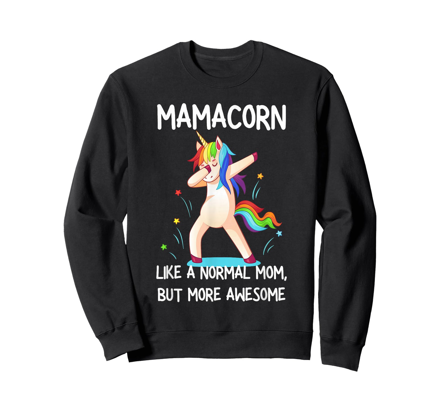 Womens Funny Mamacorn Unicorn Costume Mom Mother's Day T-Shirt