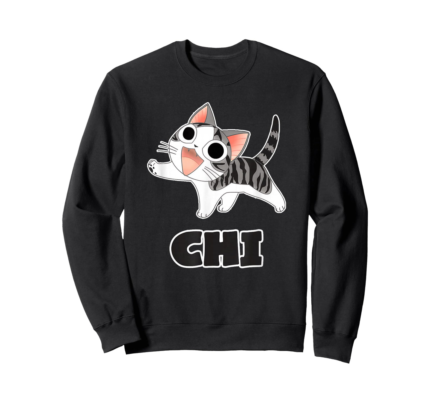 Funny Cat Gray-White Chi's Cute Anime, Manga Animal Lover T-Shirt