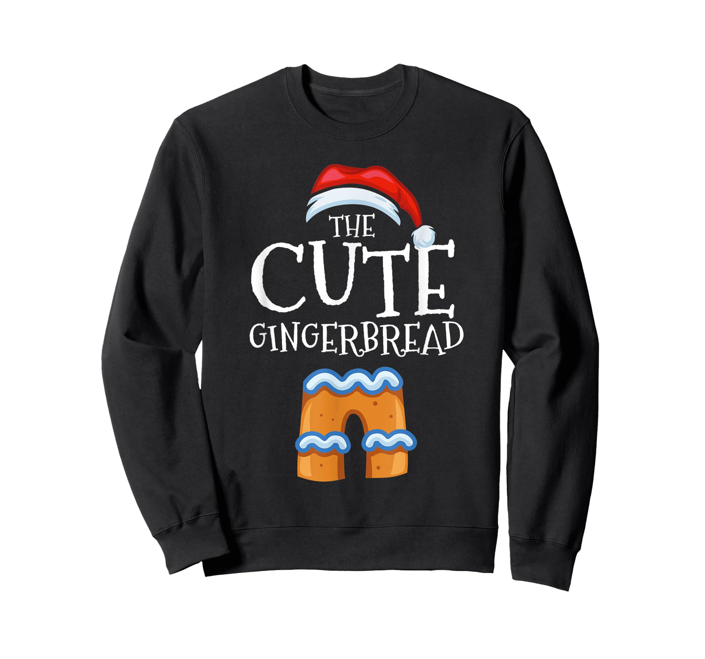 Cute Gingerbread Family Matching Group Christmas Gift T-Shirt