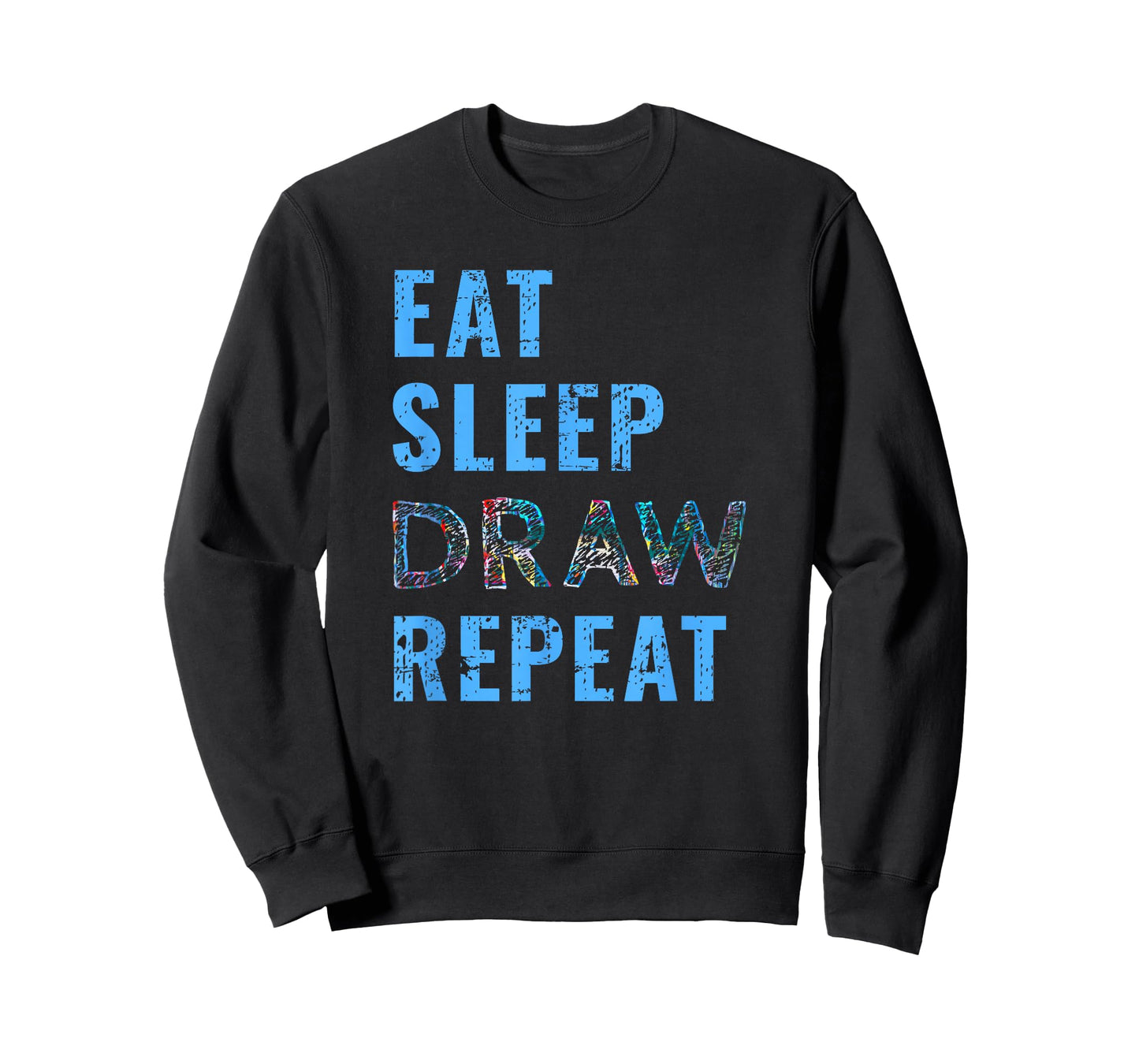 Artist Eat Sleep Draw Repeat Art Drawing Gift T-Shirt