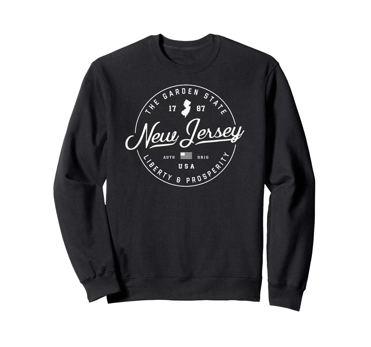 New Jersey T-Shirt, US State Travel Vacation Shirts NJ USA T T-Shirt