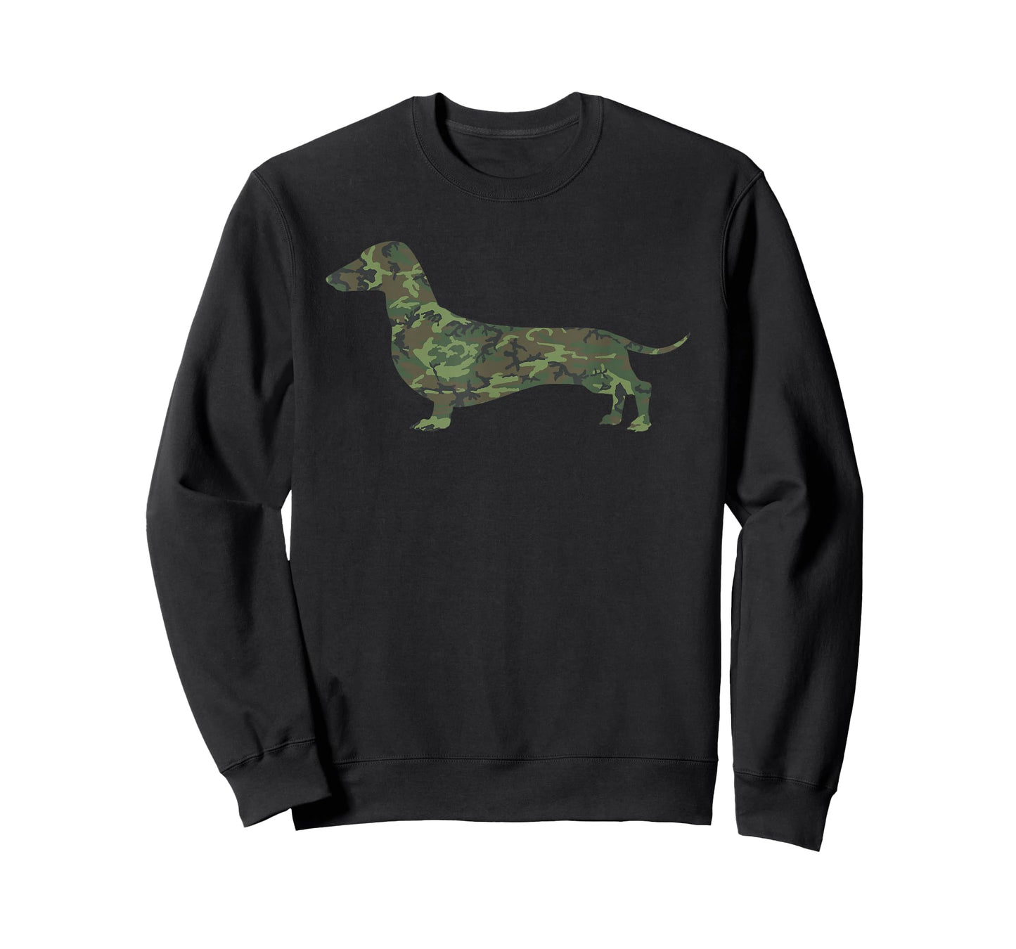 Military Dachshund Camo Print US Sausage Veteran Men Gift T-Shirt