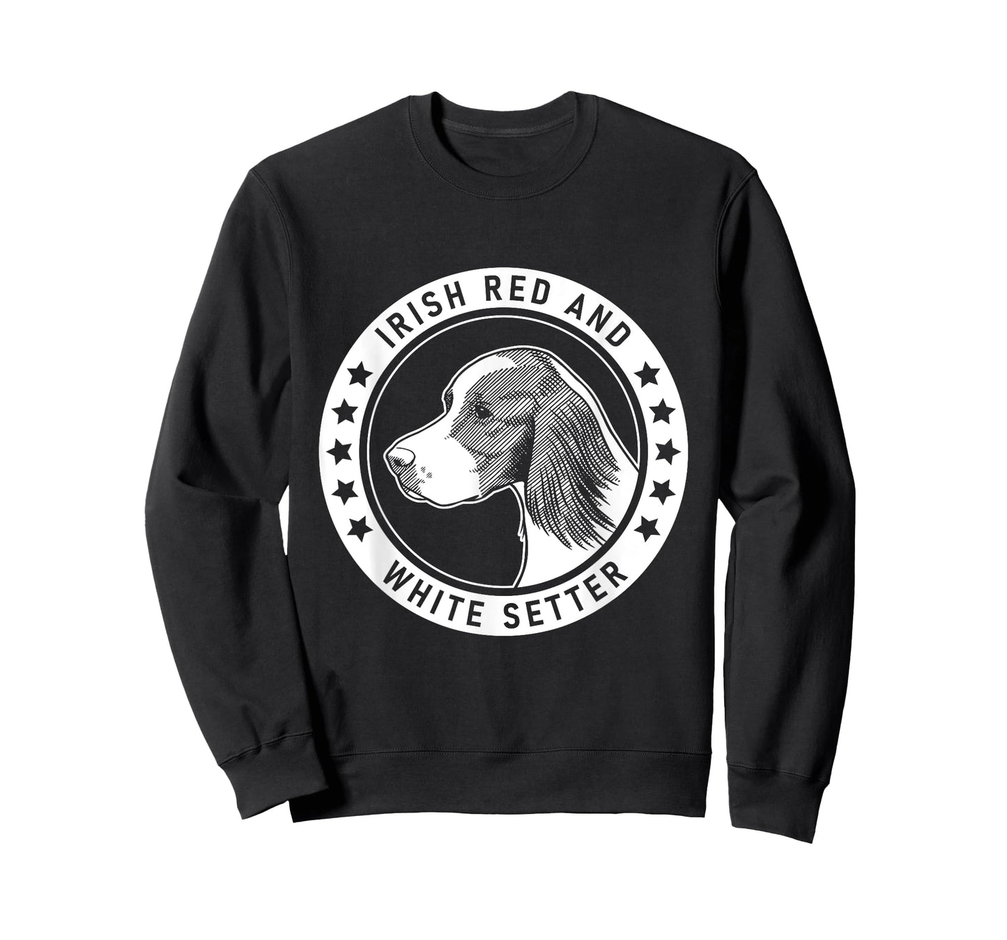 Irish Red and White Setter Fan design T-Shirt