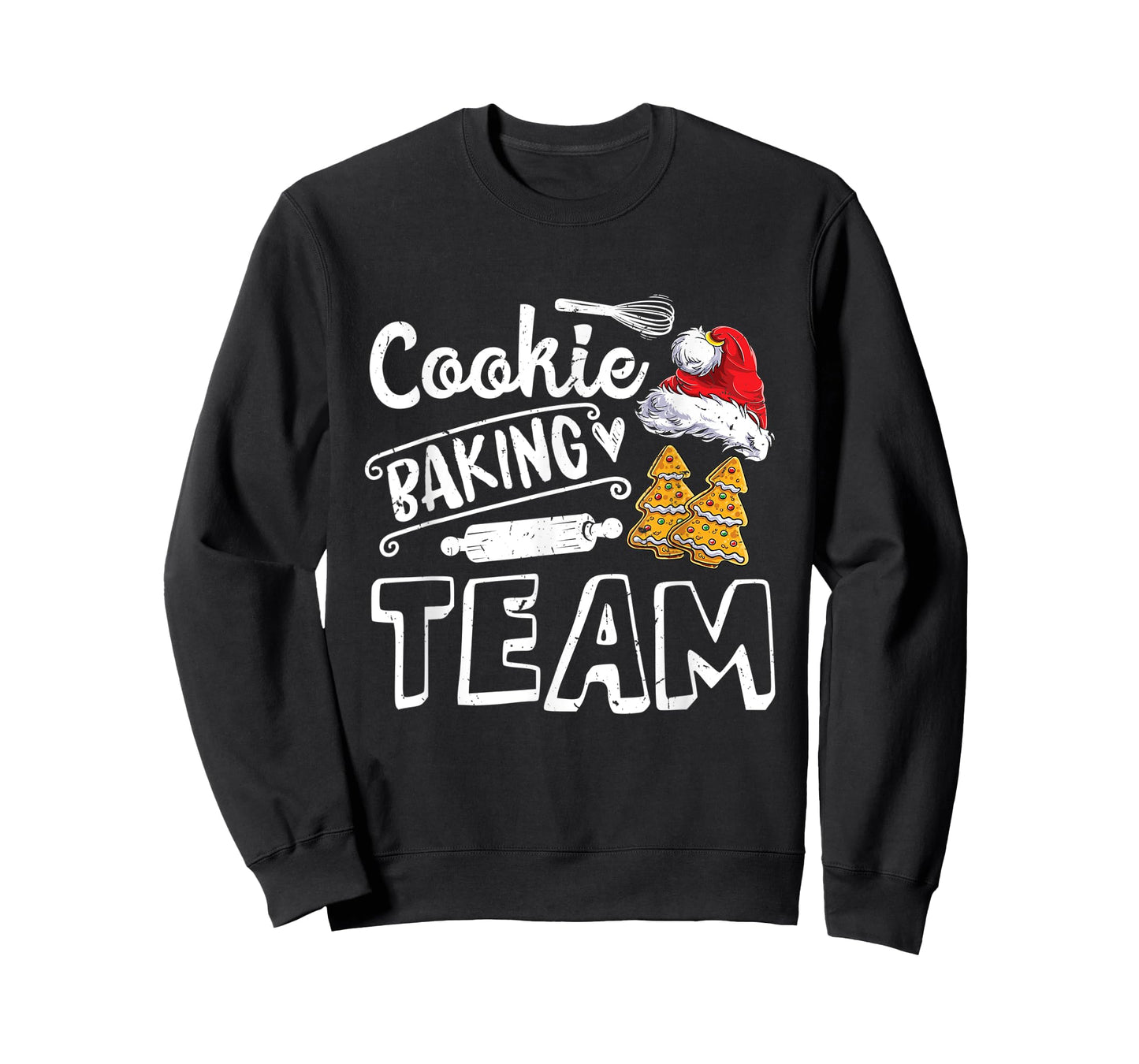Cookie Baking Team Christmas Squad Xmas Crew m Gingerbread T-Shirt